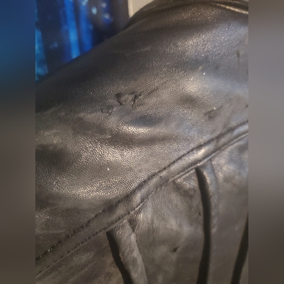 VINTAGE Gorgeous Tiboa Leathers jacket with removable liner size M - Picture 11 of 12